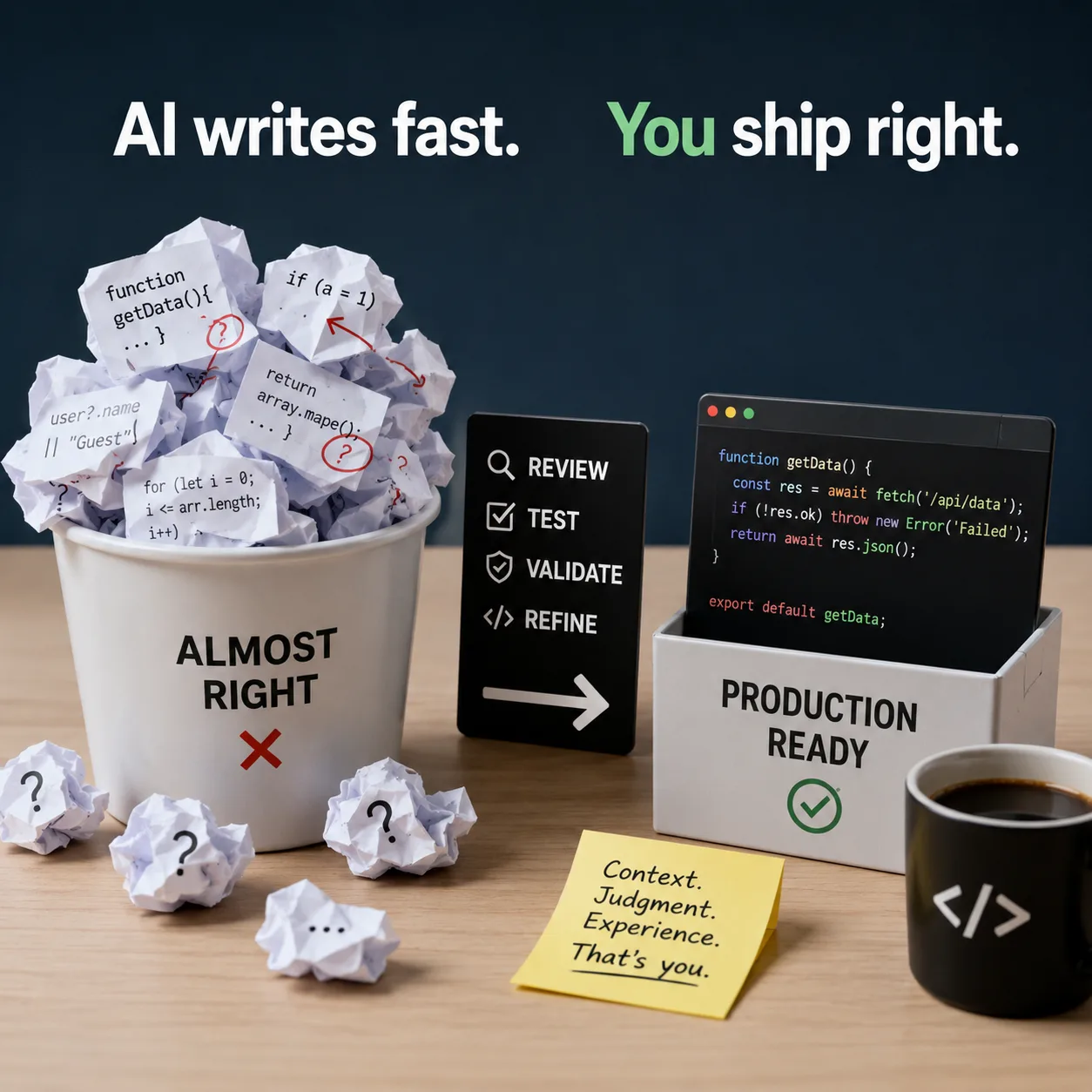 AI Agents 2026: how to manage AI agents without drowning in almost-right code