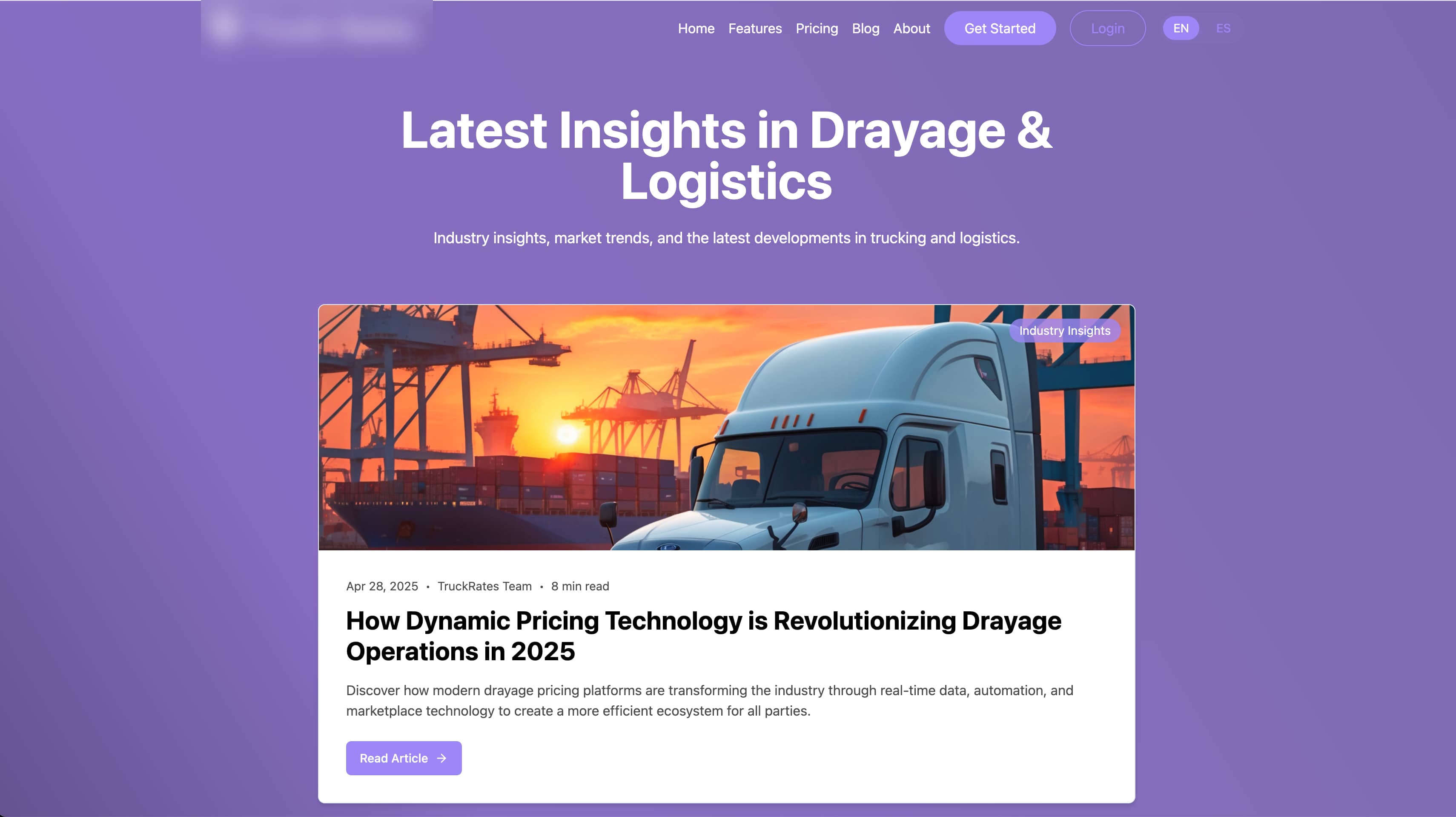 Freight Rate Platform — image 4
