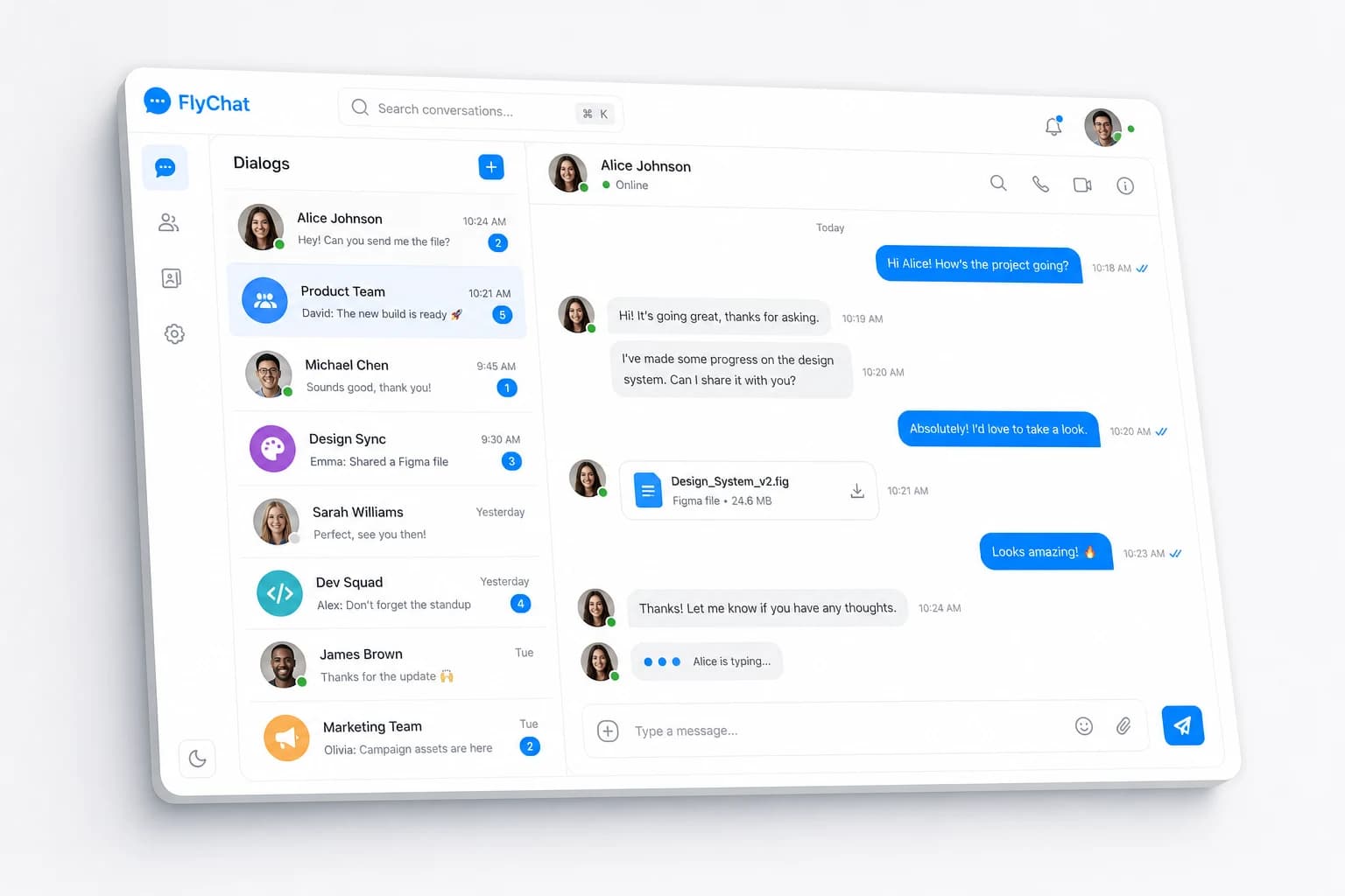 Realtime Messaging App — image 2