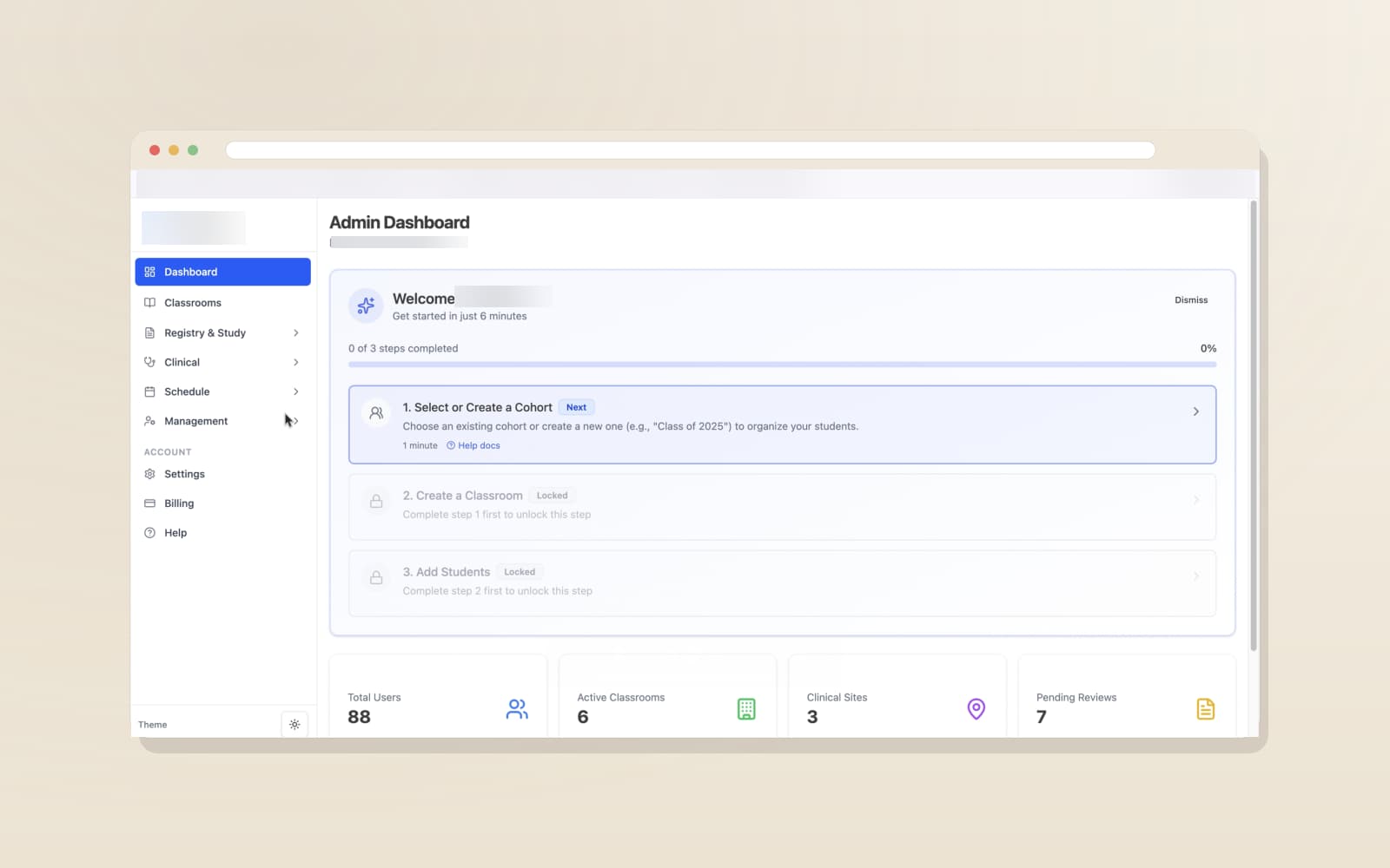 Clinical Learning Platform