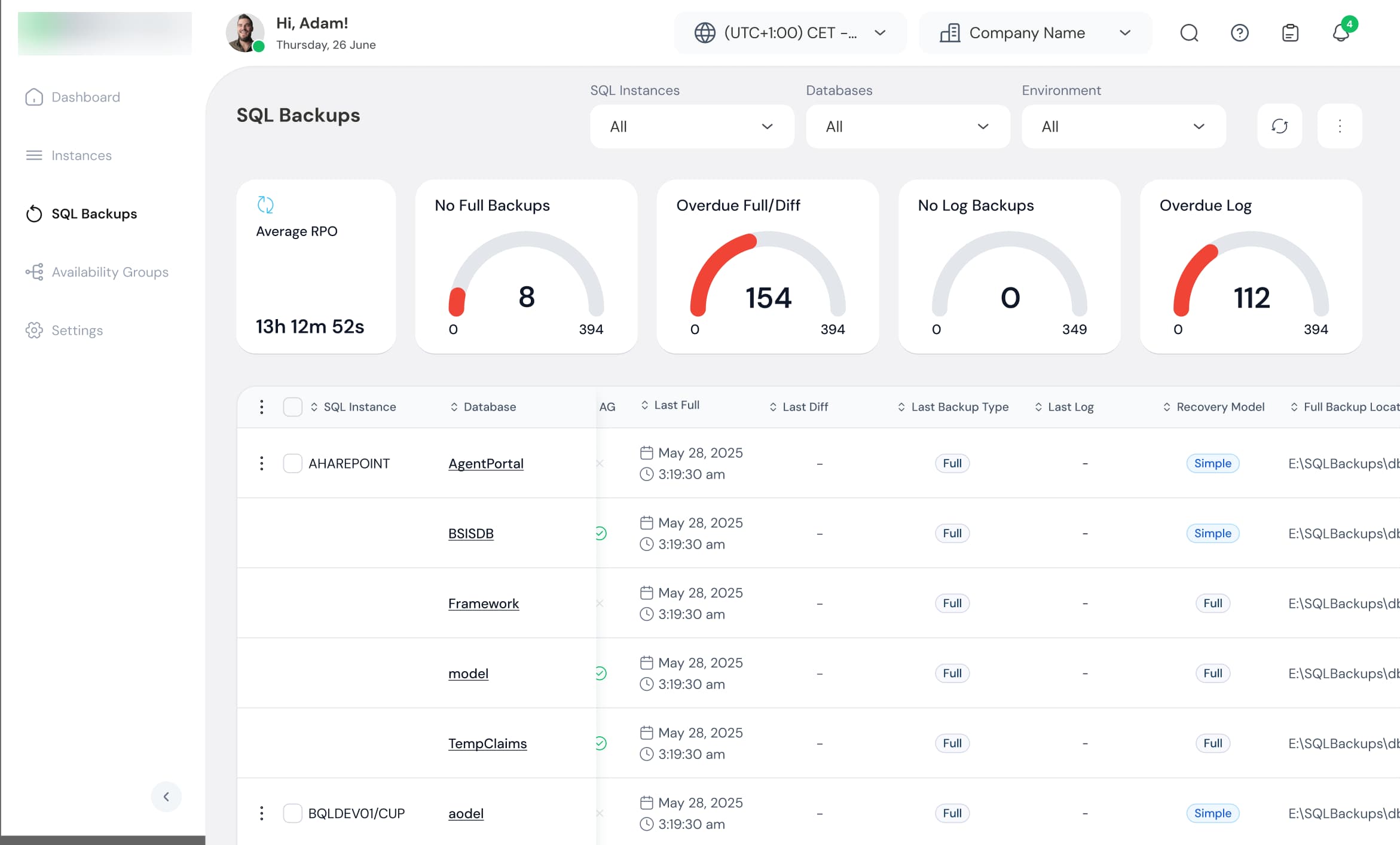 Operations Admin Dashboard — image 2