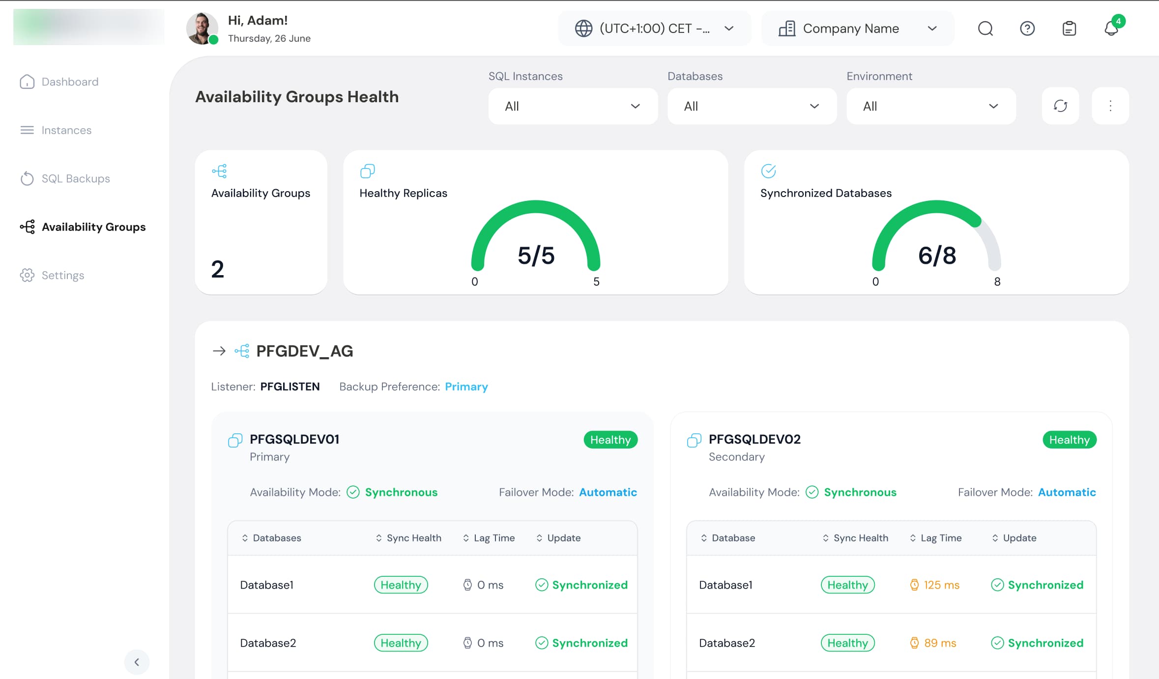 Operations Admin Dashboard — image 3